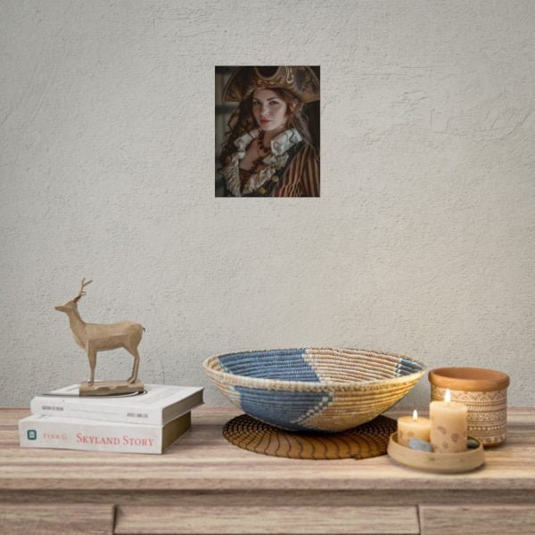 Custom Fantasy Portrait Poster from photo | Custom Pirate Portrait Personalized Pirate Portrait from Photo | Best for party & gift - Image 9