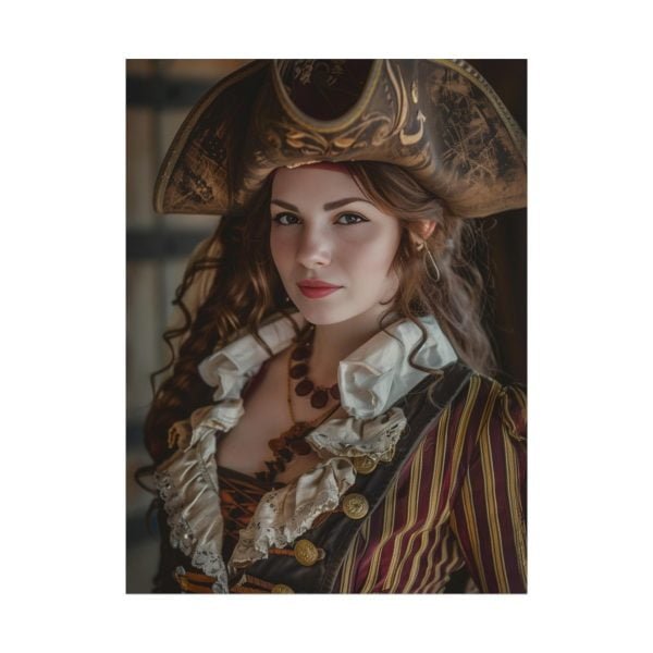 Custom Fantasy Portrait Poster from photo | Custom Pirate Portrait Personalized Pirate Portrait from Photo | Best for party & gift - Image 36