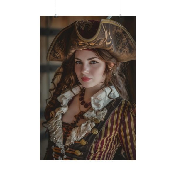 Custom Fantasy Portrait Poster from photo | Custom Pirate Portrait Personalized Pirate Portrait from Photo | Best for party & gift - Image 3
