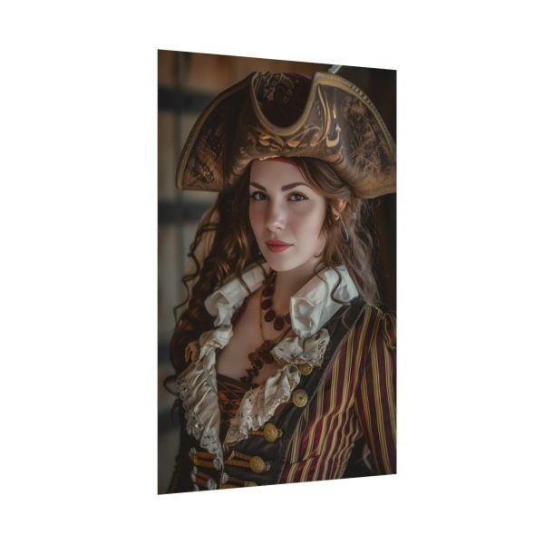 Custom Fantasy Portrait Poster from photo | Custom Pirate Portrait Personalized Pirate Portrait from Photo | Best for party & gift - Image 4
