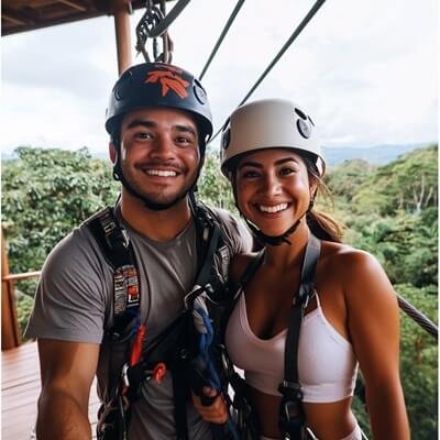 10 th anniversary gift idea -Zip Lining Adventure (1) Zip Lining Adventure, Anniversary Gift ideas for couple