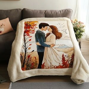 10 th anniversary gift idea -cozy blanket (1) anniversary gift ideas for couple -- 10 year anniversary