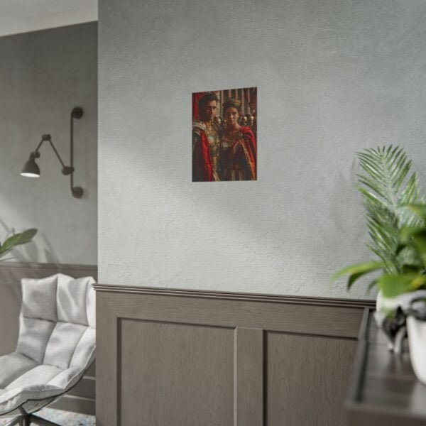 Custom Fantasy Couple Portrait Poster from photo | Custom Royal Couple Roman Couple Portrait from normal photo | Best for Anniversary Gift, Special Gift - Image 70
