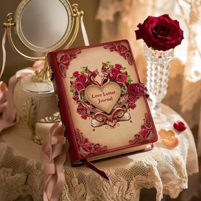 Love Letter Journal - 10 th anniversary gift idea (1)