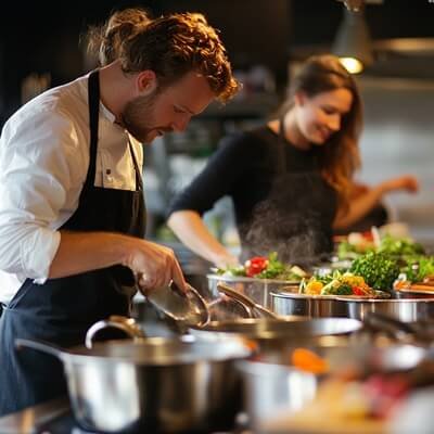10th anniversary gift idea for couples - Cooking Class for 2 (1) anniversary gift ideas for couple