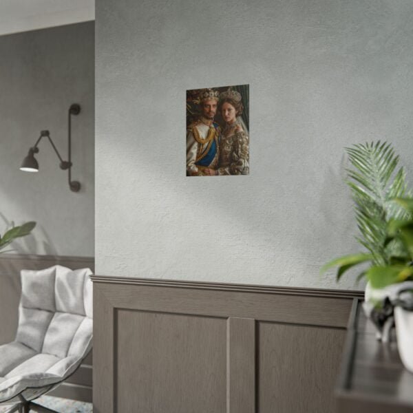 Custom Royal Couple Portrait Poster from photo | Custom Victorian Couple Portrait from normal photo | Best for Anniversary Gift, Special Gift - Image 60