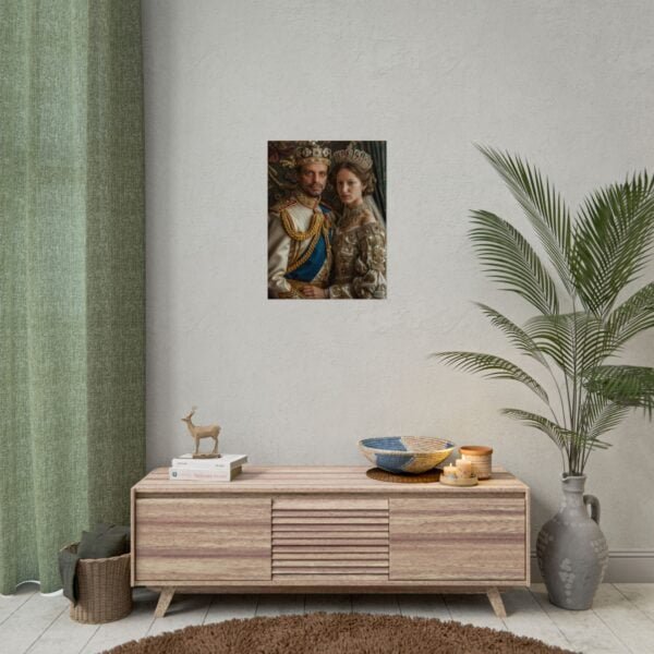 Custom Royal Couple Portrait Poster from photo | Custom Victorian Couple Portrait from normal photo | Best for Anniversary Gift, Special Gift - Image 31