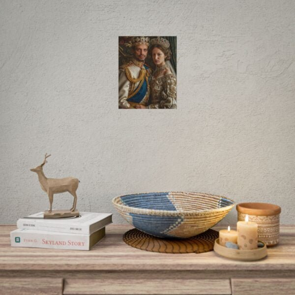Custom Royal Couple Portrait Poster from photo | Custom Victorian Couple Portrait from normal photo | Best for Anniversary Gift, Special Gift - Image 61