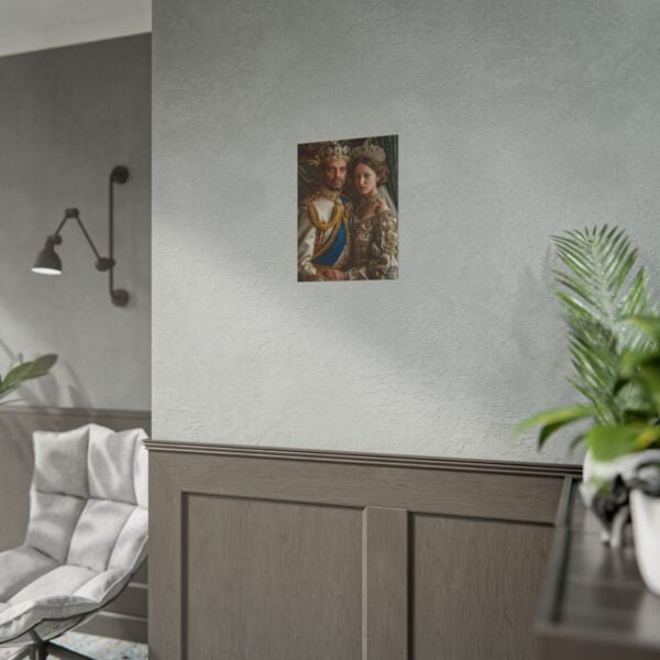 Custom Royal Couple Portrait Poster from photo | Custom Victorian Couple Portrait from normal photo | Best for Anniversary Gift, Special Gift - Image 70