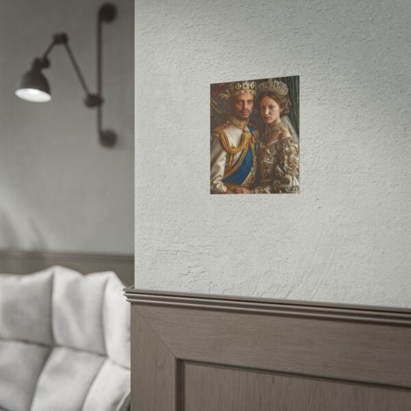 Custom Royal Couple Portrait Poster from photo | Custom Victorian Couple Portrait from normal photo | Best for Anniversary Gift, Special Gift - Image 65