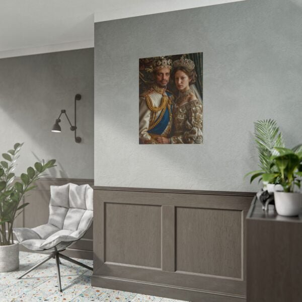 Custom Royal Couple Portrait Poster from photo | Custom Victorian Couple Portrait from normal photo | Best for Anniversary Gift, Special Gift - Image 85