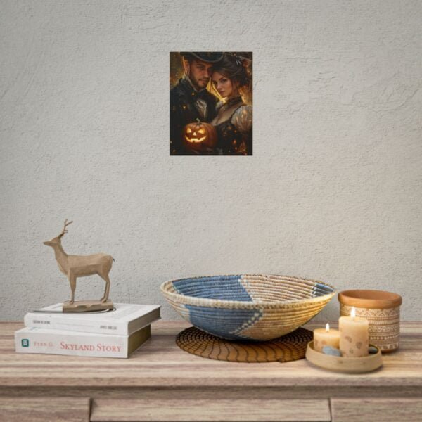 Custom Halloween Wizard Couple Portrait Poster from photo | Custom Fantasy Style Couple Portrait from normal photo | Best for Anniversary Gift, Special Gift - Image 61