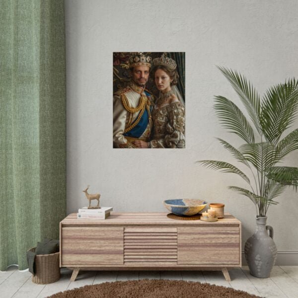 Custom Royal Couple Portrait Poster from photo | Custom Victorian Couple Portrait from normal photo | Best for Anniversary Gift, Special Gift - Image 36